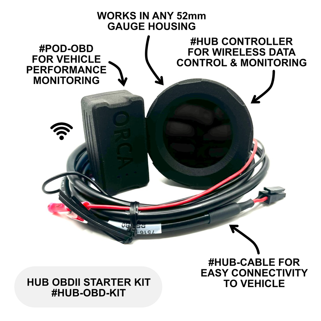ORCA HUB OBDII STARTER KIT (#HUB-OBD-KIT)
