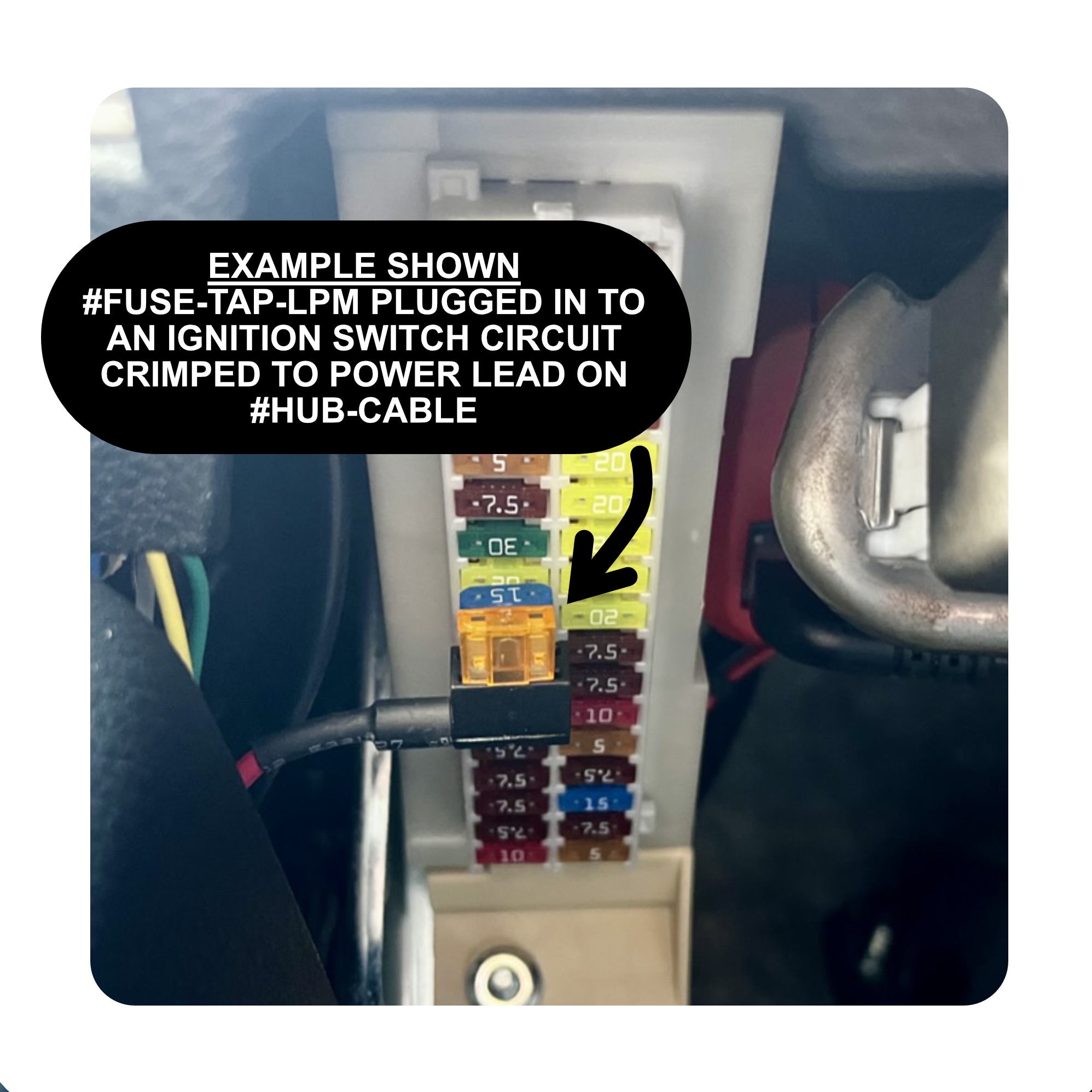 ORCA HUB POWER CABLE (#HUB-CABLE)
